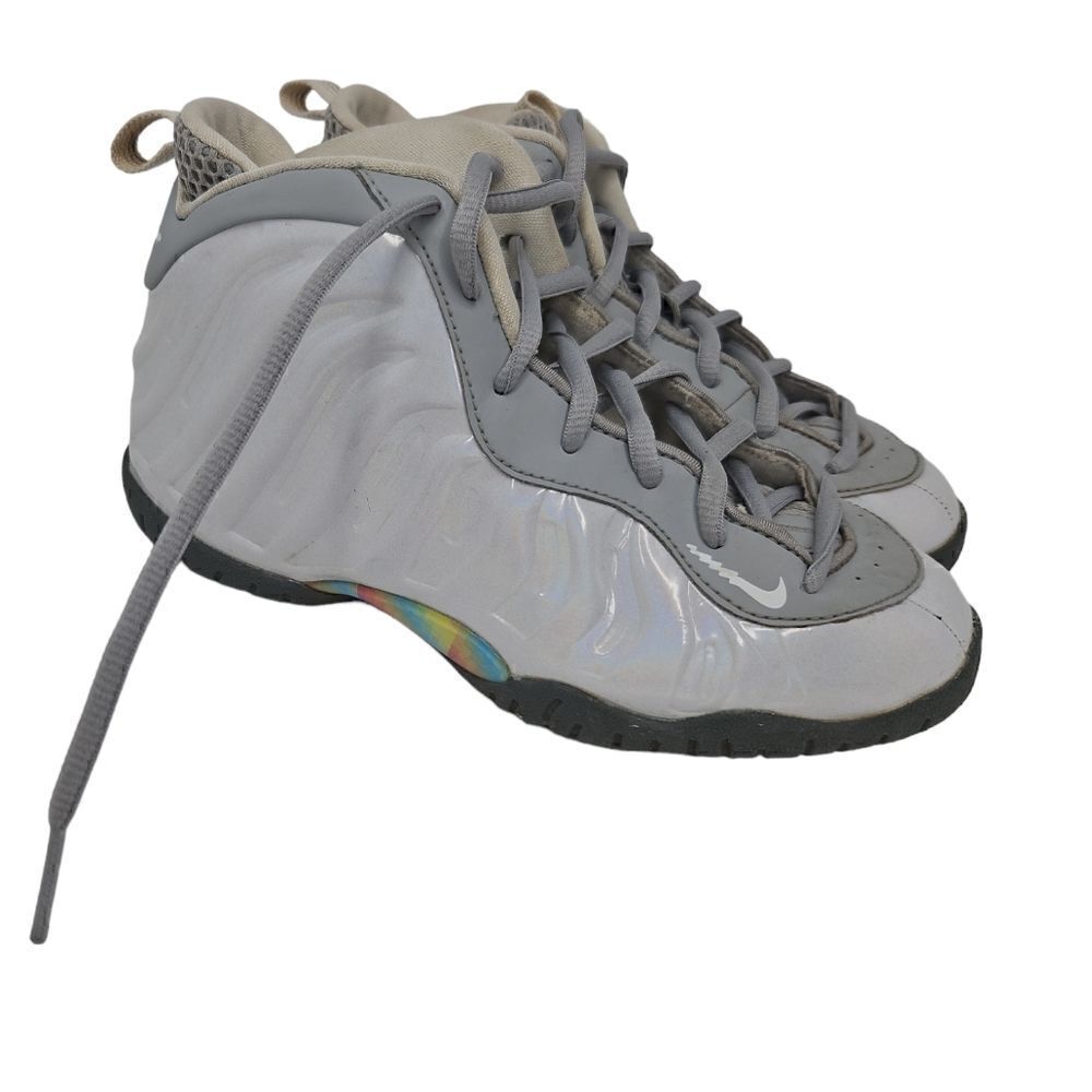 Nike Little Posite One GS 'Rainbow Pixel' size  2Y